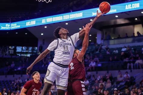 Kowacie Reeves Jr. scores 20 points, grabs 10 rebounds to lead Georgia Tech over Alabama A&M 70-49